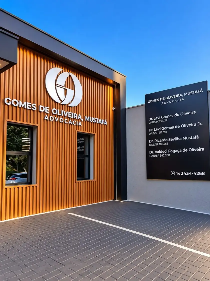 Fachada do escritório em Marília-SP